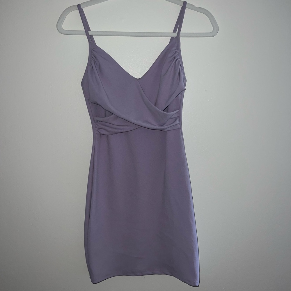 Darling State of Mind Lilac Dress